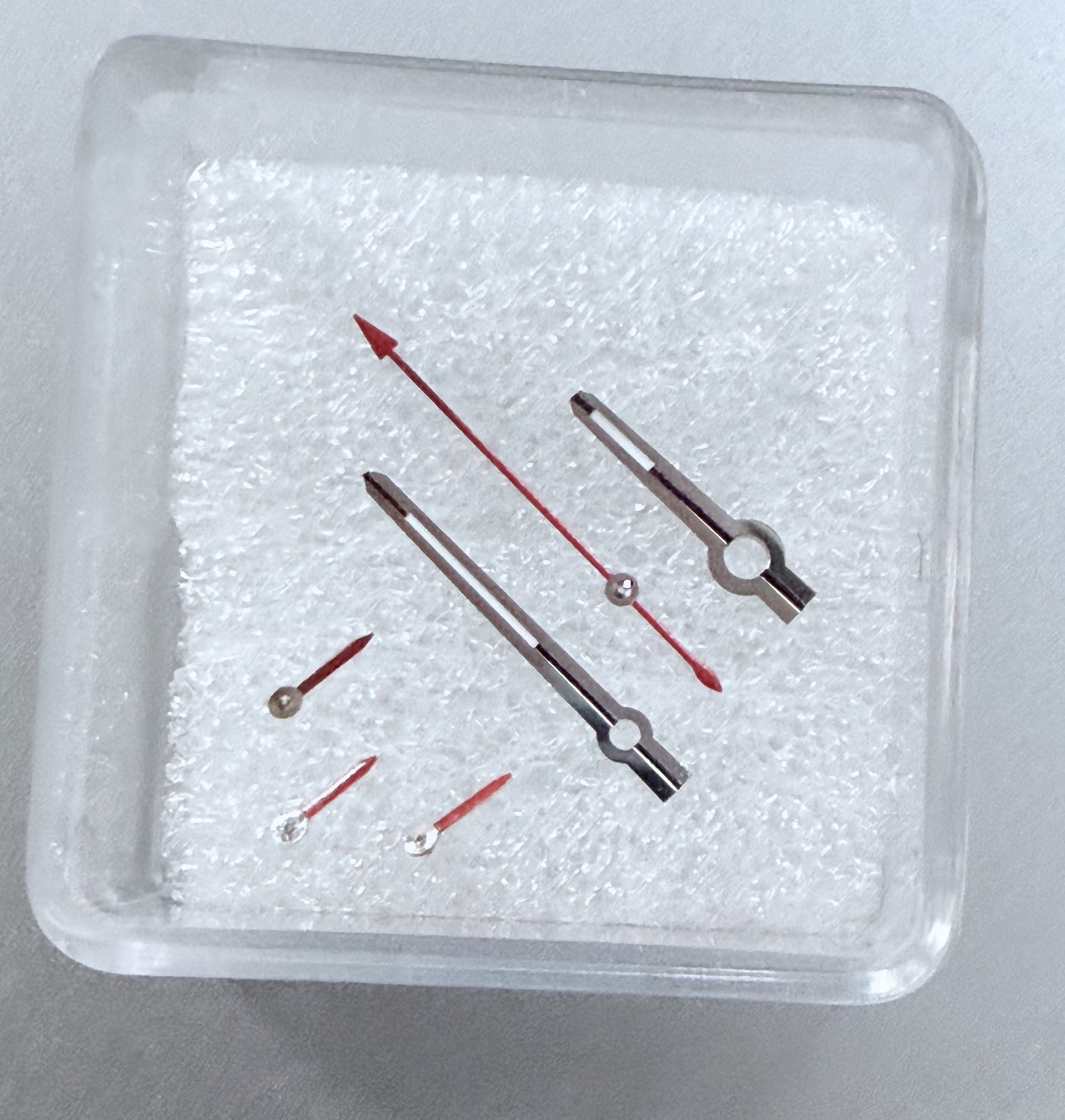 Swiss Made Stainless Steel Silver Hands Set for Rolex Daytona R116519 Cal. 4130