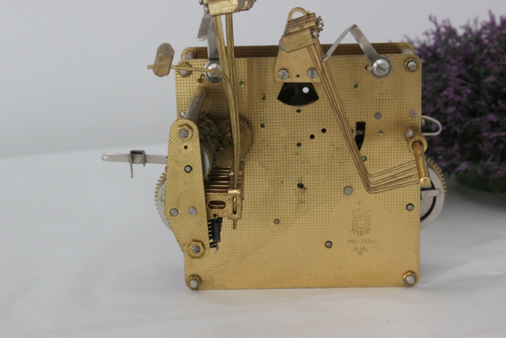 “SET THOMAS” VINTAGE BRASS WATCH / PENDULUM NO MECHANISM