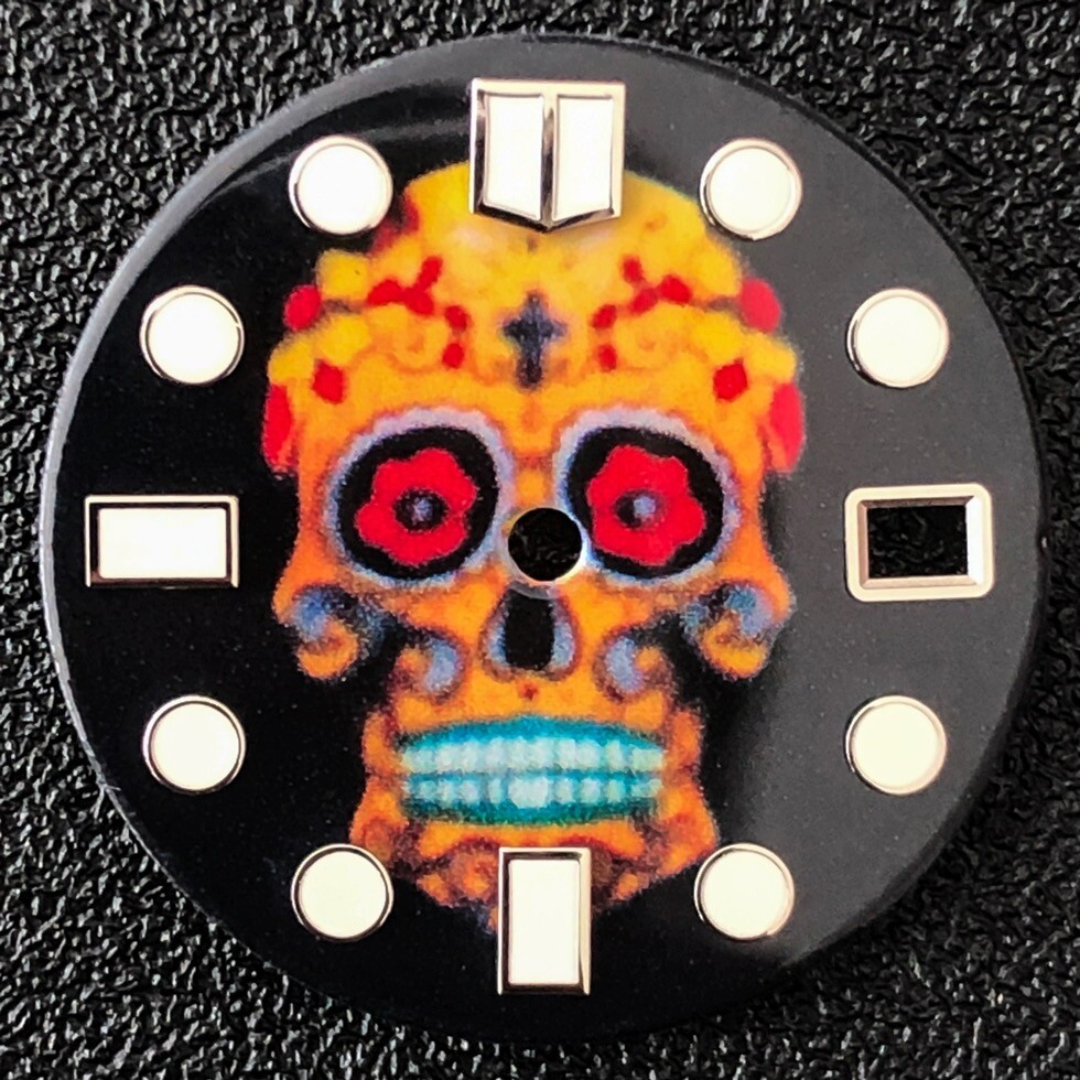 28.5mm Color Arts Luminous Watch Dial for NH35/36