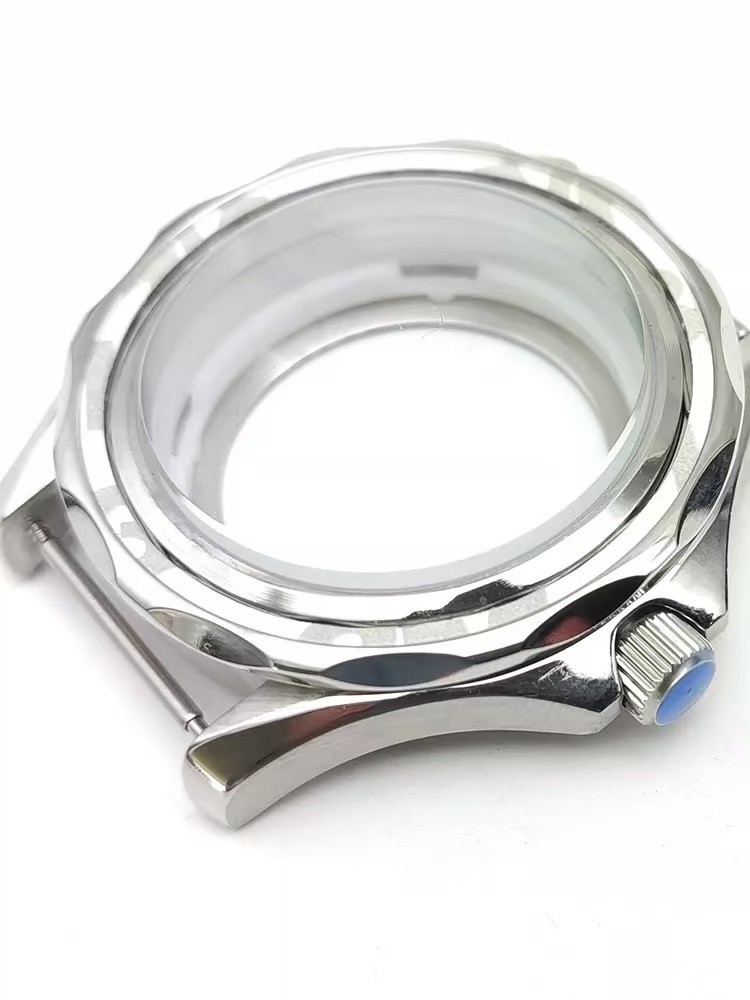 41mm NH35 NH36 Watch Case Ceramic Bezel Exhibition Caseback Stainless Steel