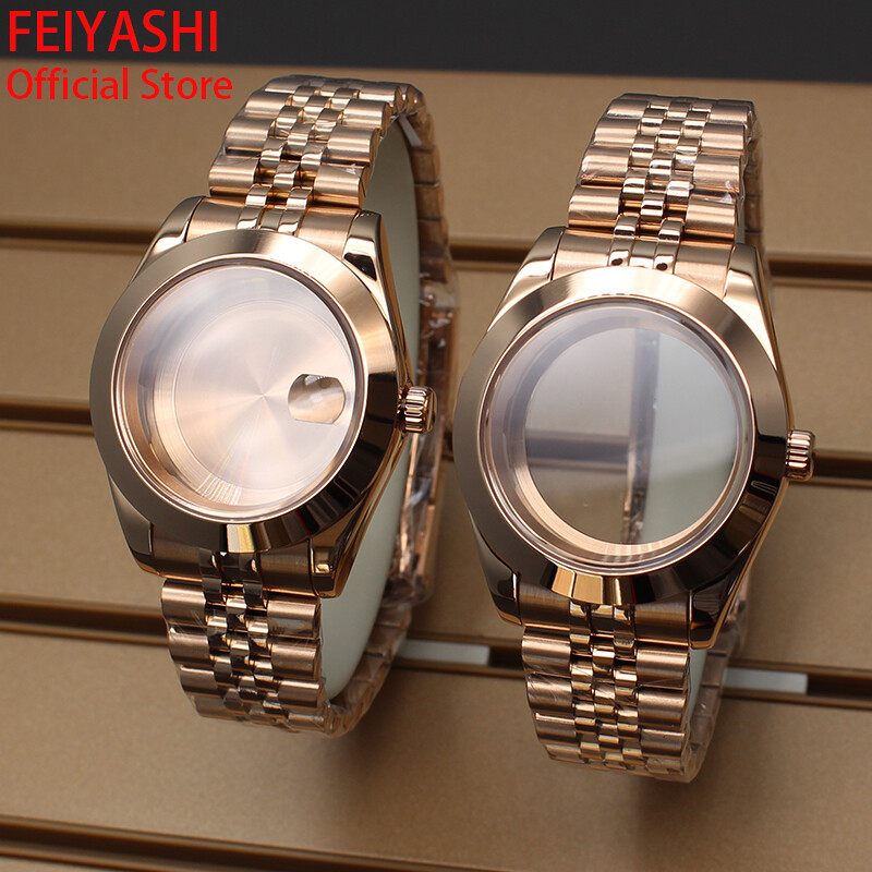 36/39mm Watch Case bands For Seiko nh34 nh35/38 Miyota8215 Movement 28.5mm Dials