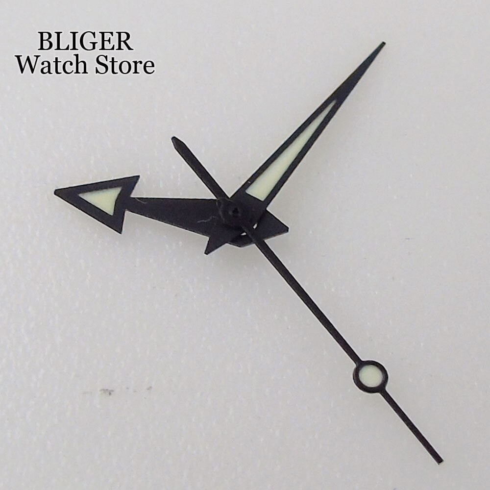 31mm Watch Dial Green Lume Luminous for NH35 NH36 ETA2824 PT5000 ST2130 Movement
