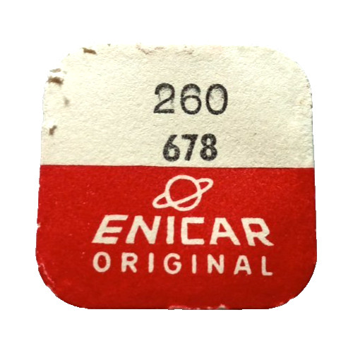 Enicar 678 Minute Wheel watch part #260/887