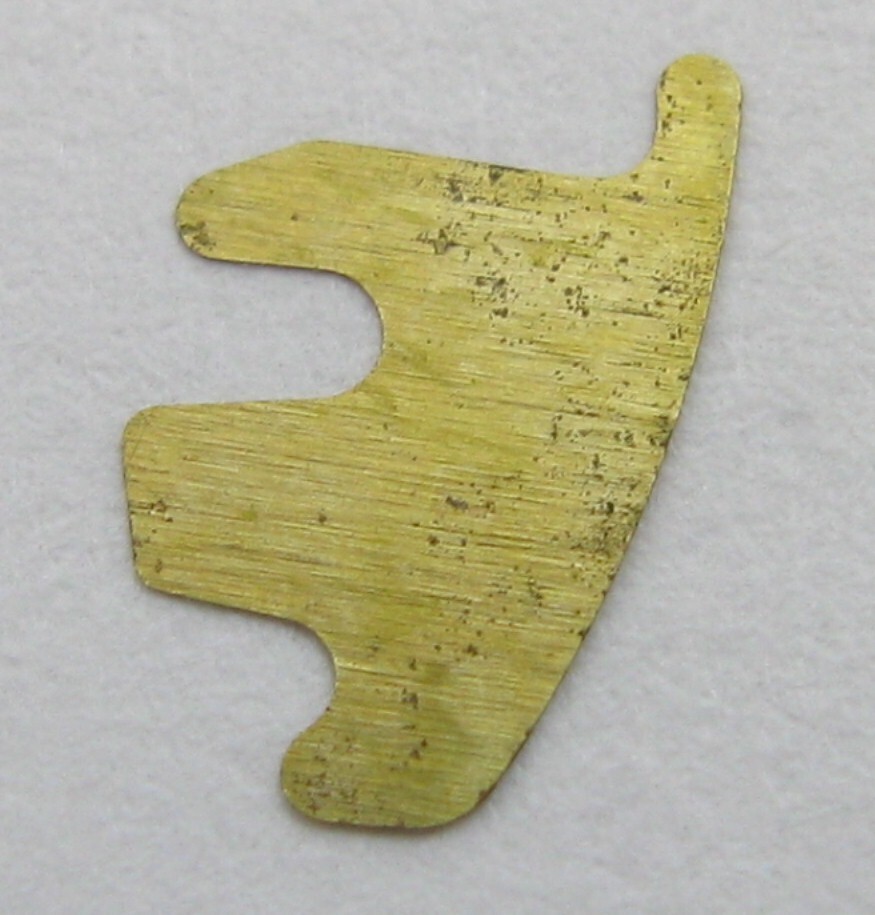 Poljot 3133 chronograph watch movement part one sole for balance wheel bridge