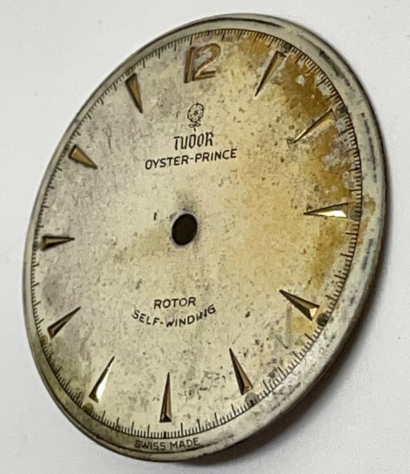TUDOR ROSE OYSTER-PRINCE WATCH DIAL Swiss