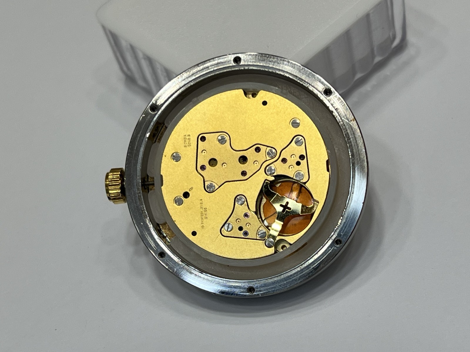 Movement & Dial Mont Richard Suisse Chronograph Quartz Ronda 5040.B Swiss Made