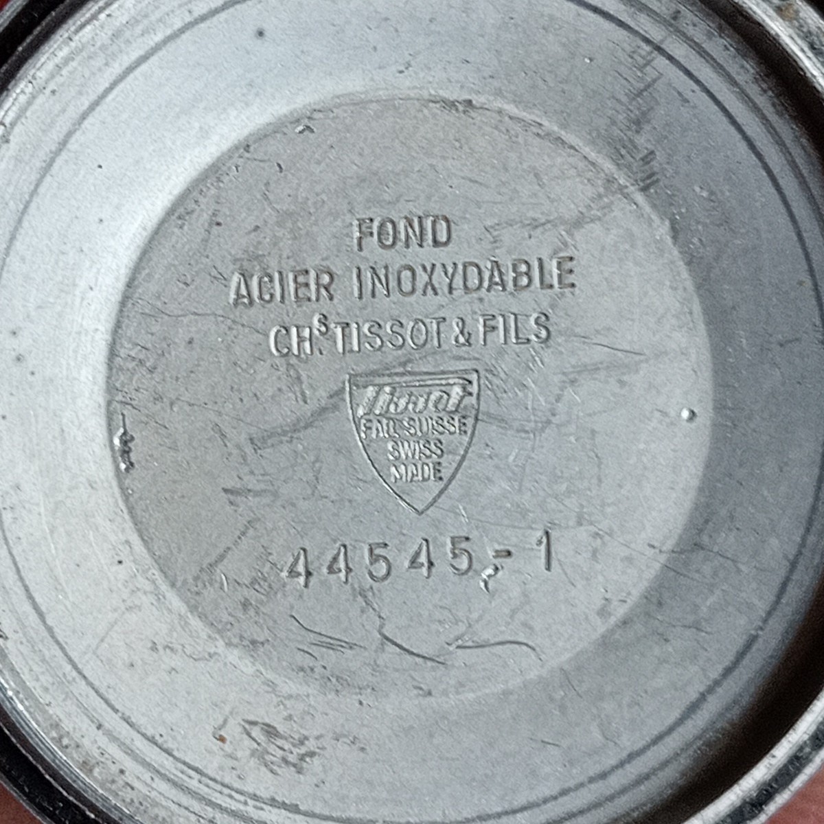 Tissot ref. 44545-1 Fondello, Case Back, Case Back, Vintage USED