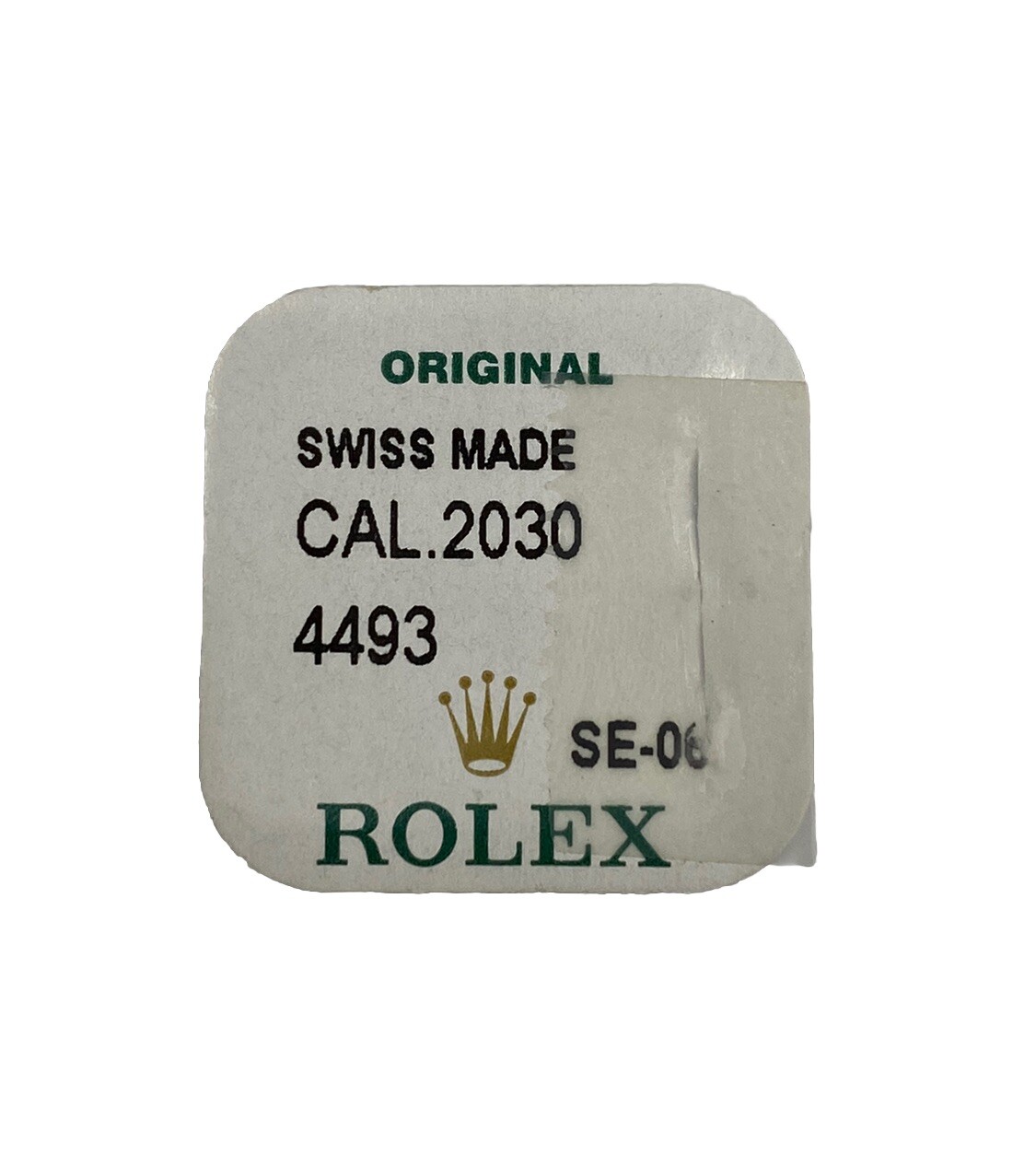 Genuine Rolex 2030-4493 Cap Jewel for Balance-Upper / Lower – New Open Package
