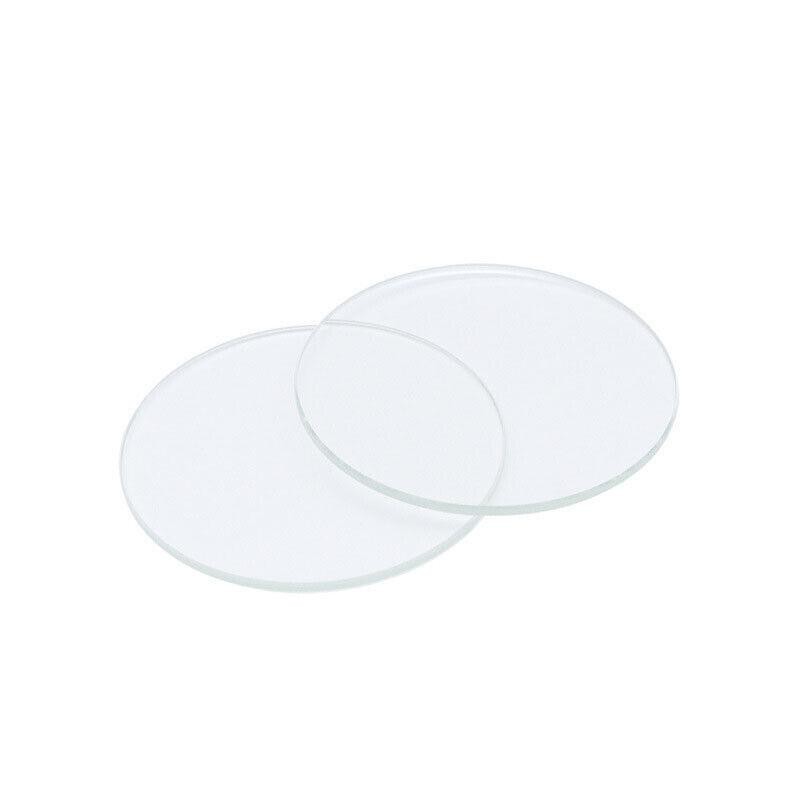 16mm-40mm Smartwatch 2PCS Replace Watch Crystal Glass Thickness 1.2mm Round Lens