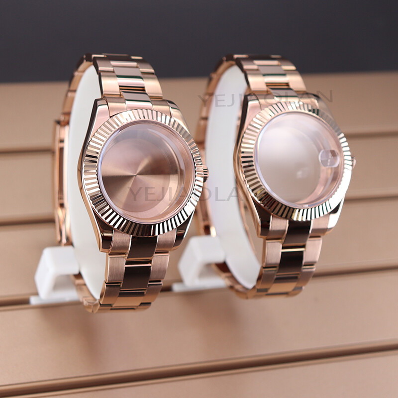 36mm/39mm NH35 Watch Case nh36 Oyster strap AR layer sapphire glass Dental crown