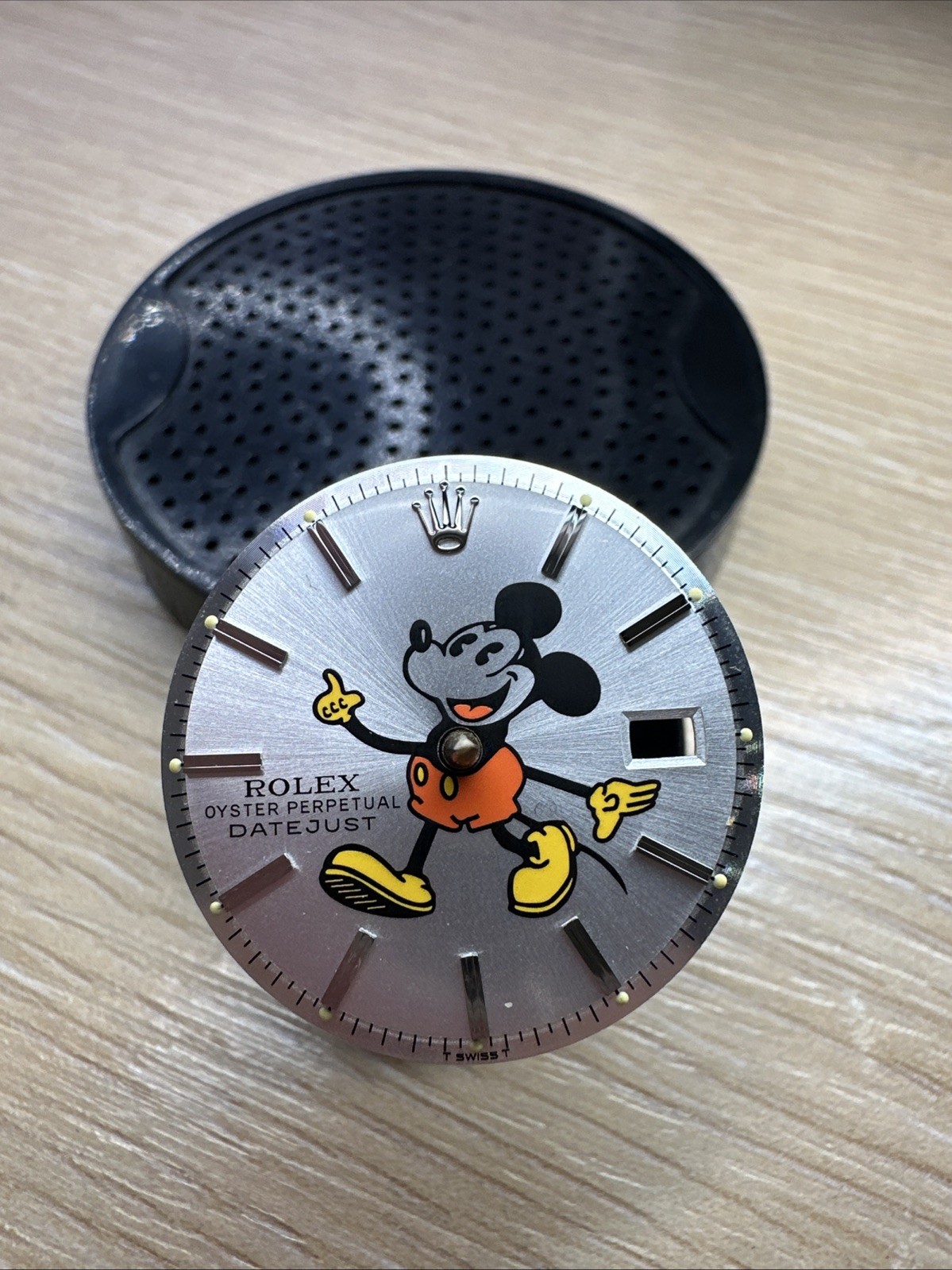 Mickey Mickey Mouse Dial Compatible Rolex Datejust 1601 1603 Cal. 1570