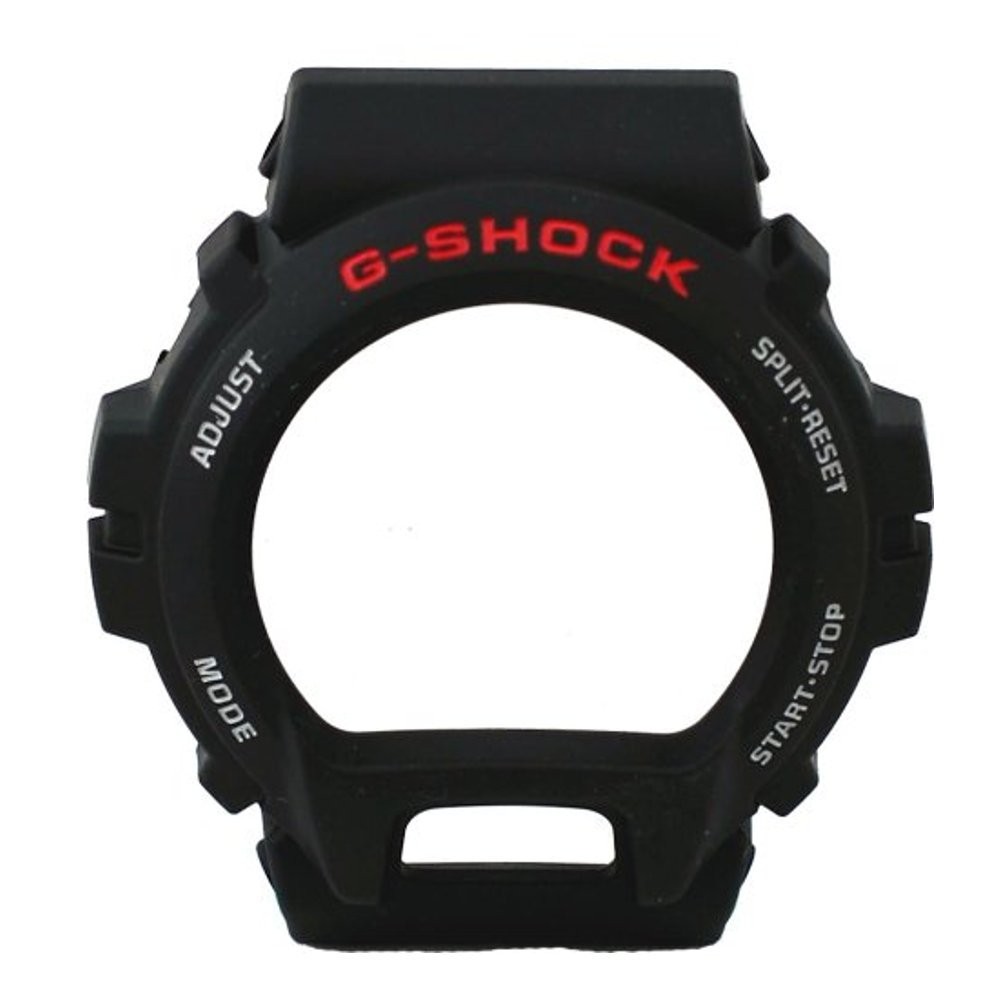Genuine G-Shock Replacement Bezel, Model DW6900-1V, Matte Black Resin, Fits All