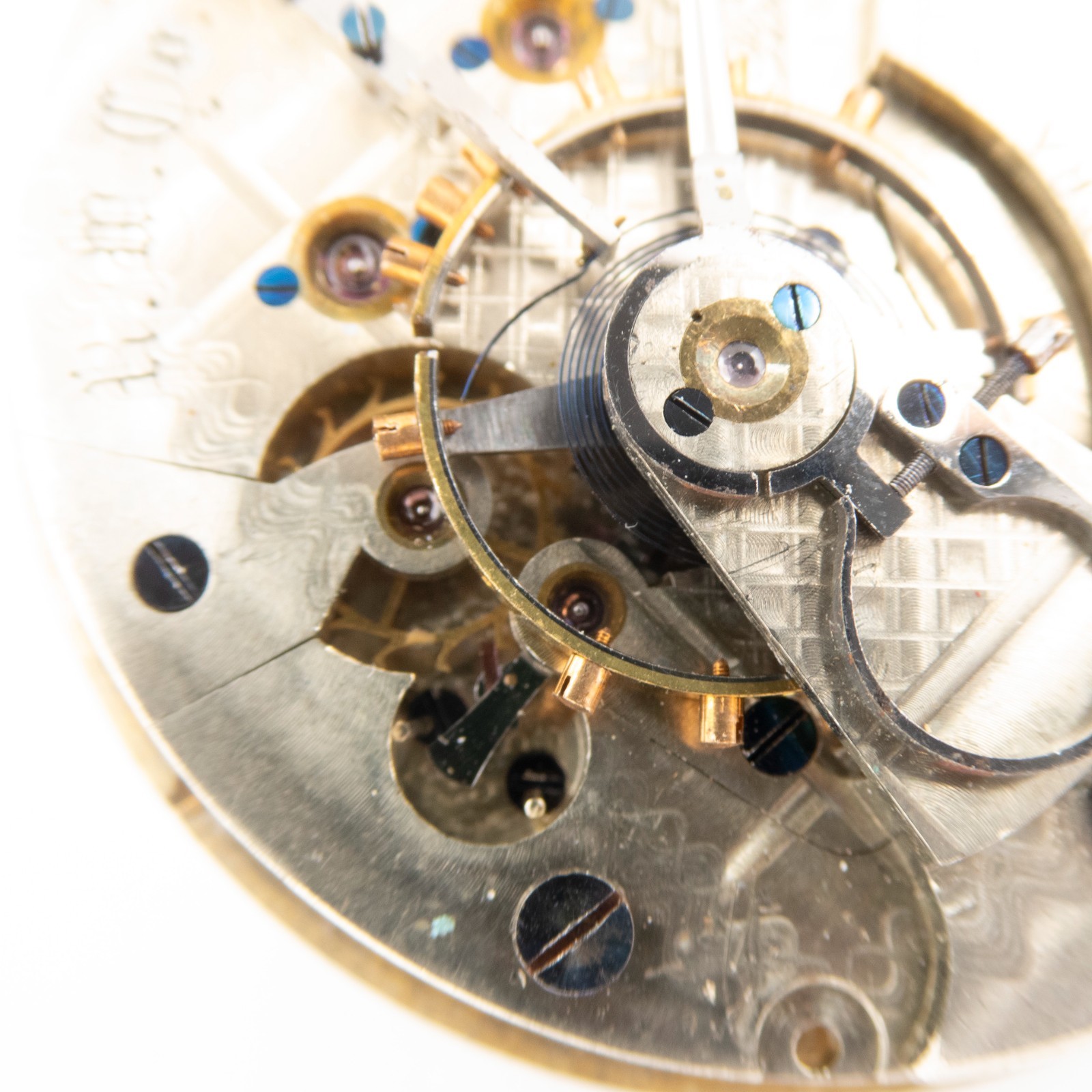 Scarce Rockford Model 6 15-Jewel Antique Pocket Watch Movement, Runs