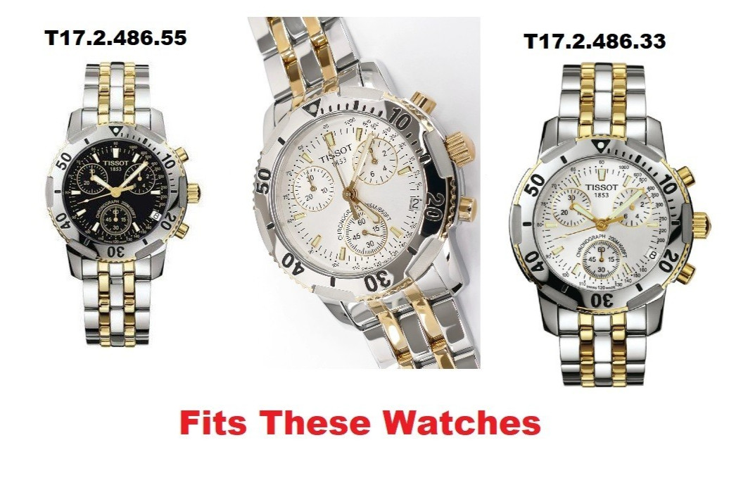 Tissot T Sport PRS 200 Mens Two Tone Watch Link Replacement