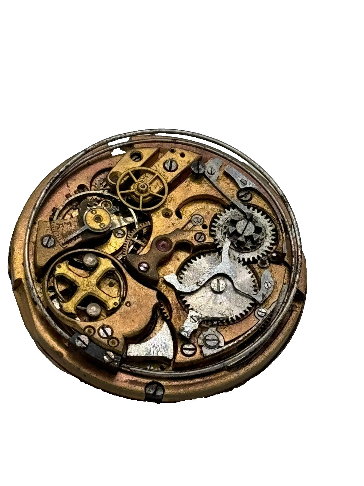 Le Phare? Minute Repeater Pocket Watch Movement for Parts Incomplete