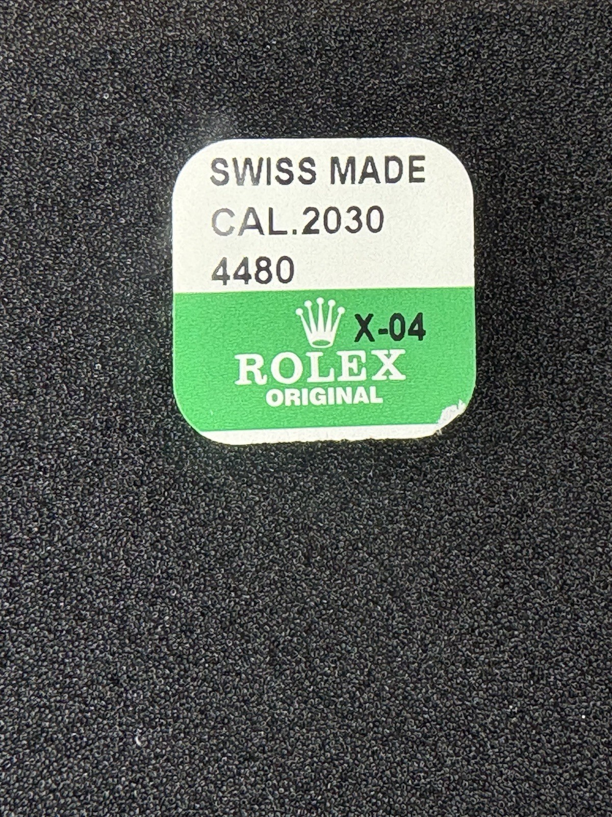 Genuine Rolex Caliber 2030 Driving Wheel for Ratchet Wheel 4480 Sealed