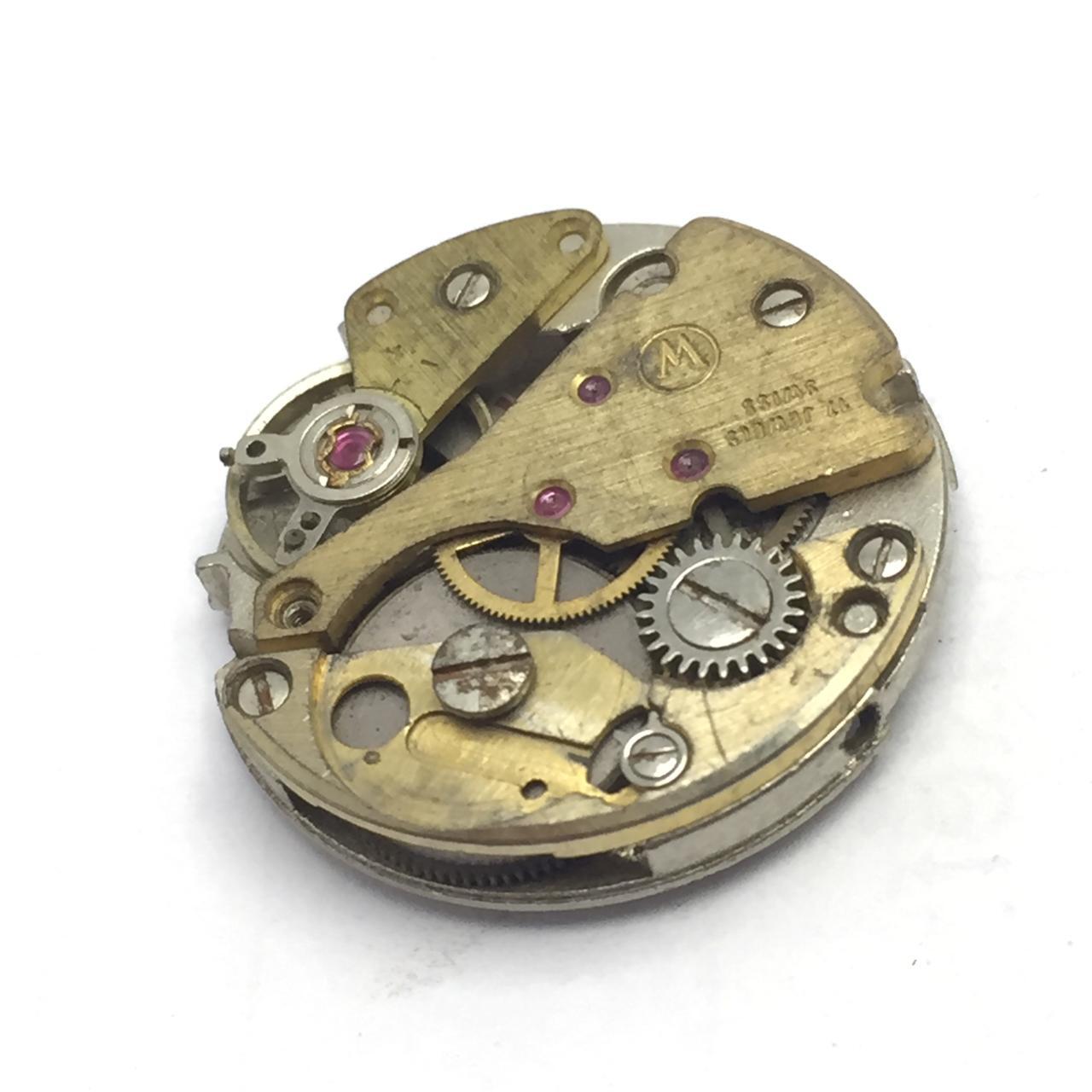 West End Watch Cal.371 Manual Winding Not Working Movement For Parts MUR385RM1
