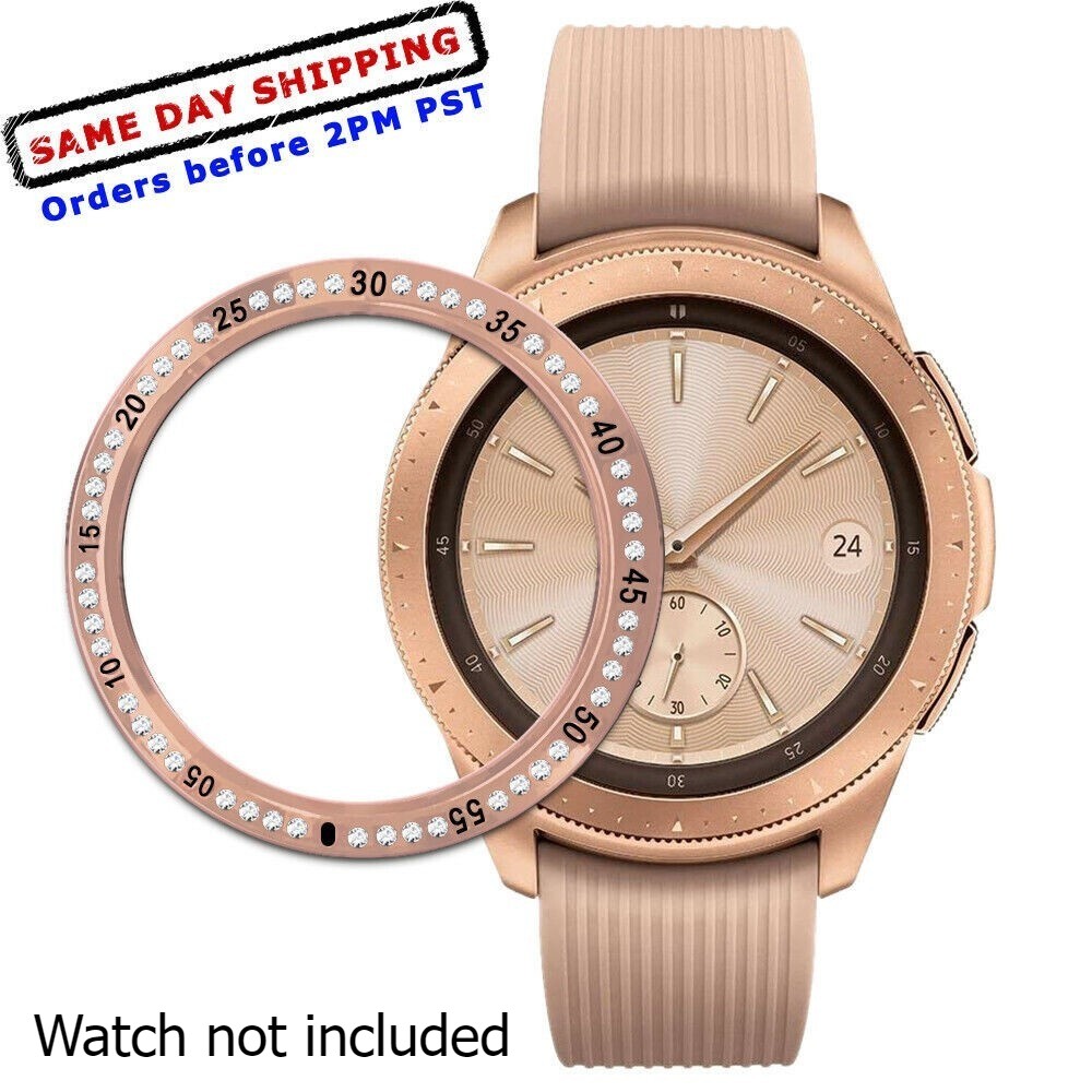 For Samsung Galaxy Watch 42mm R810 Metal Bezel Styling Ring Case Cover Protector