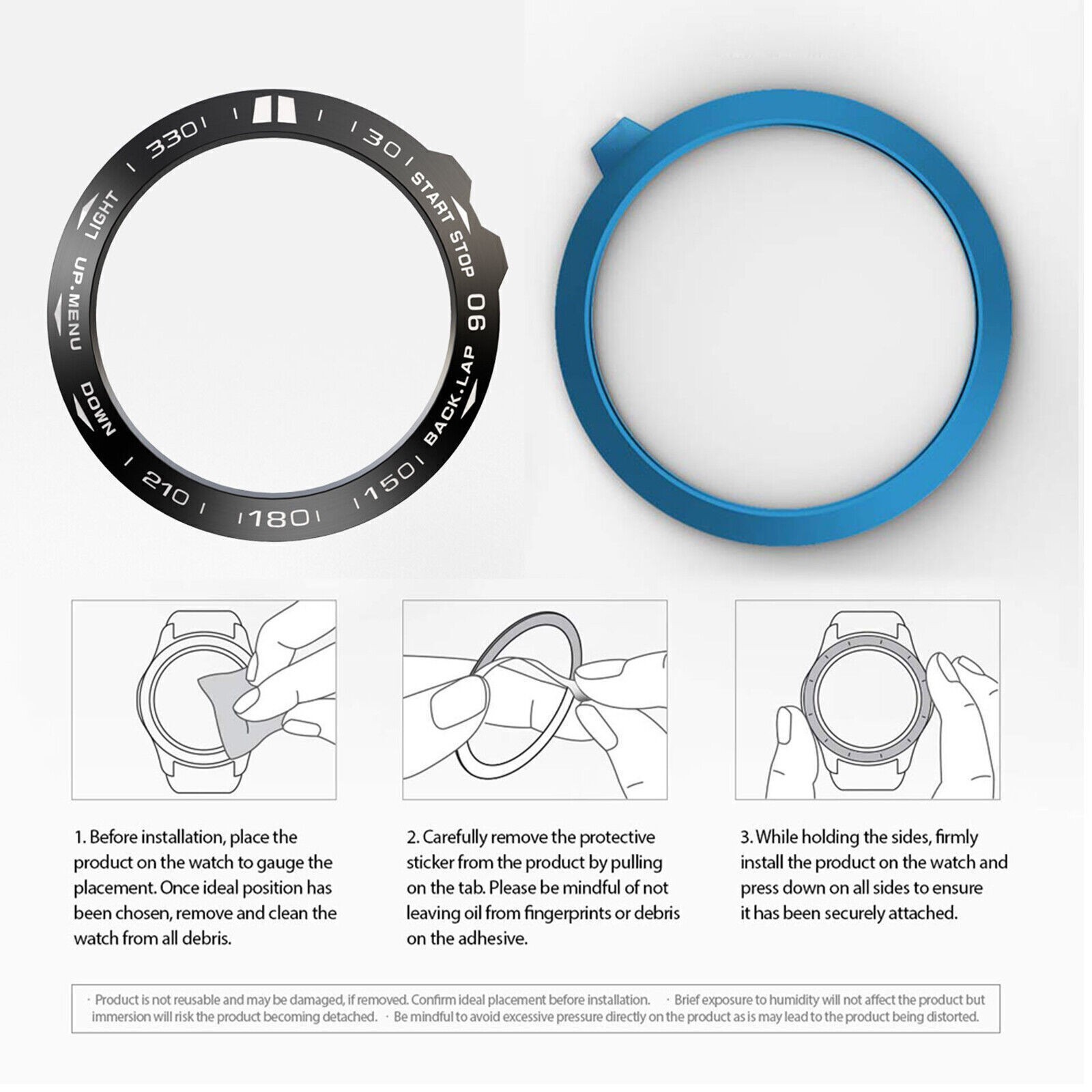 Metal Bezel Ring Guard Bumper Cover Frame For Garmin Fenix 5X/5X Plus Watch Part