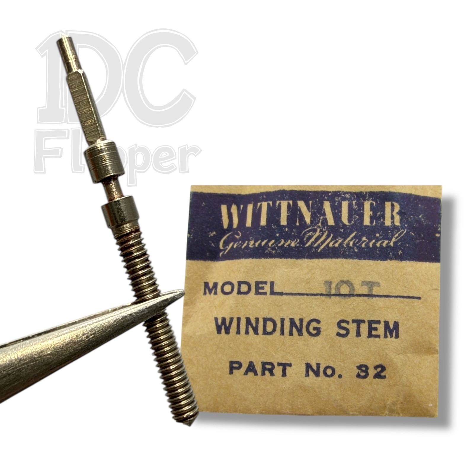 Wittnauer 10T Winding Stem 401/340 Tap 6 (1.30) 200/844F Revue 56 Fits Multiple