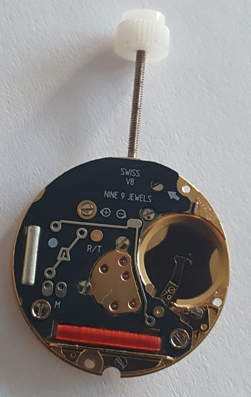 ETA Movement Caliber 256.111 H0 Hour Wheel Height 1.04mm