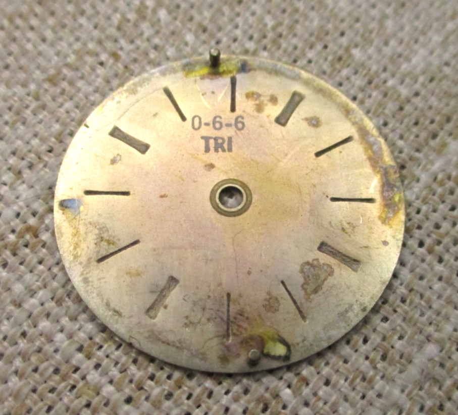Bulova Accutron dial for movement cal 2180