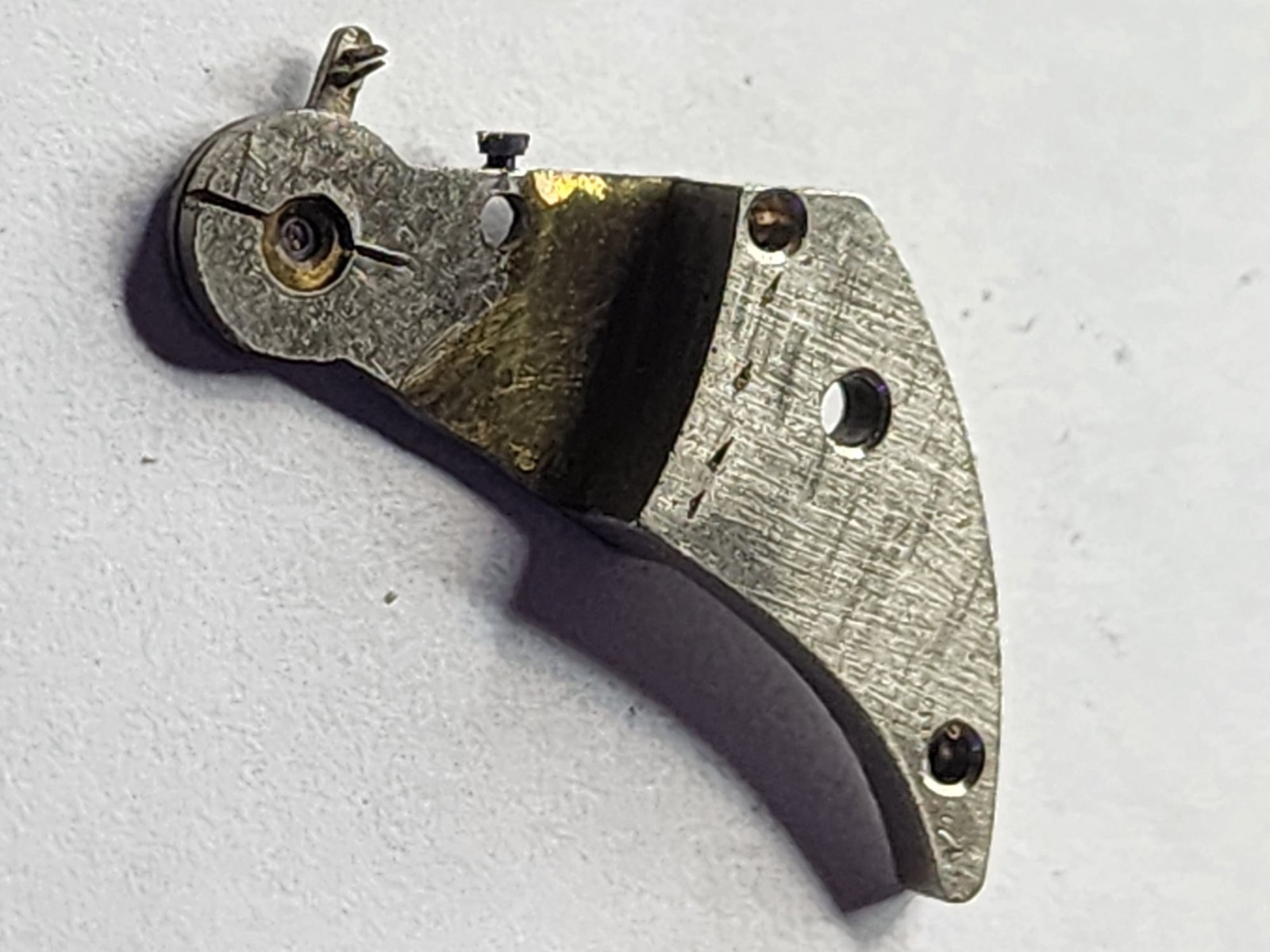 Vintage New York Standard Watch Co. 11.5A Pocket Watch Movement – Partial – USA