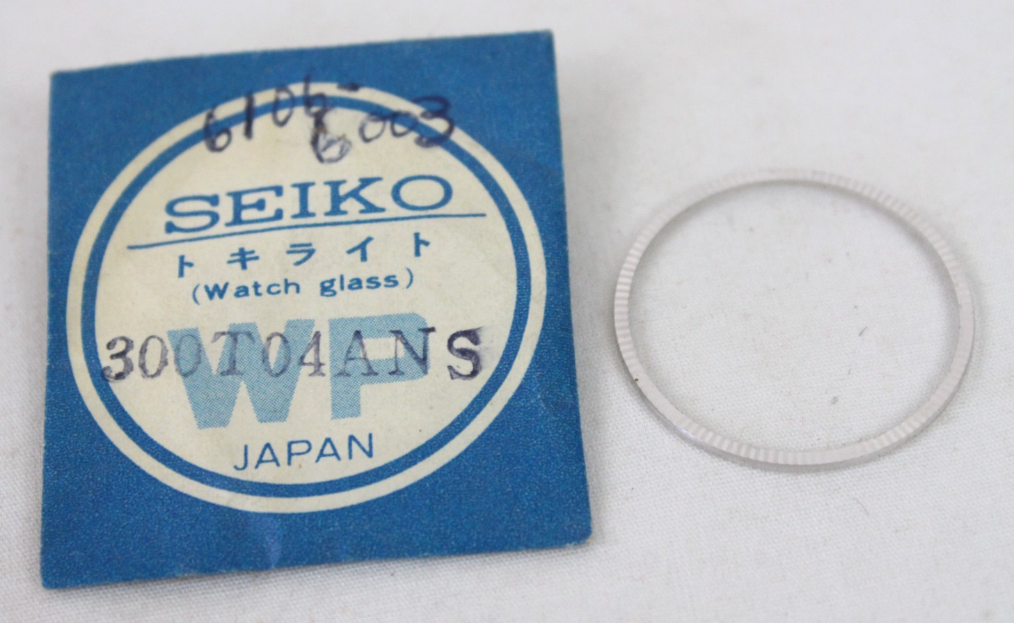Seiko 6106-6003 Dial Ring Bezel Watch Wristwatch Part NOS OEM 300T04ANS
