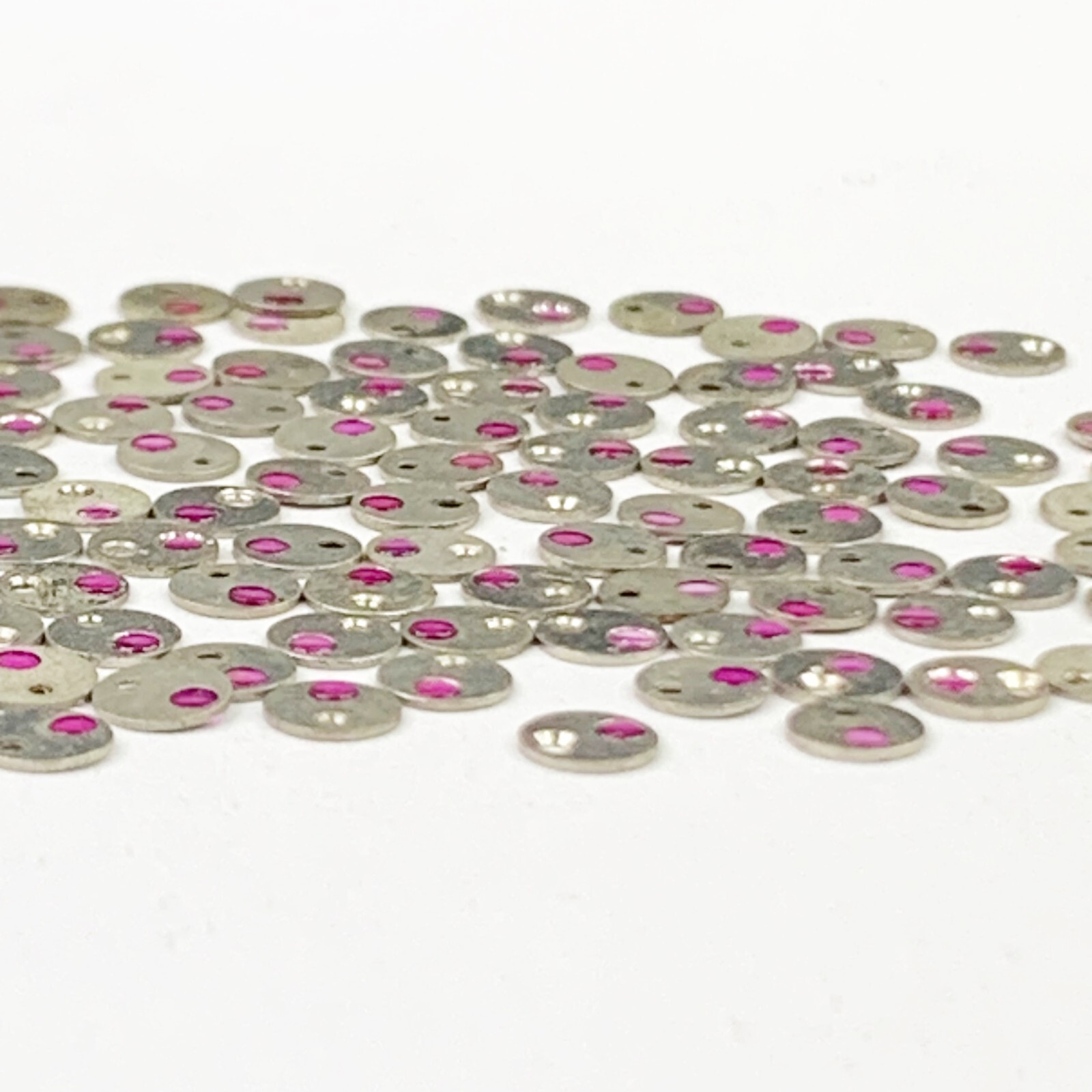 25 Cap Jewels Settings 3.4mm Steampunk Watchmaker Lot Watch Parts Repair