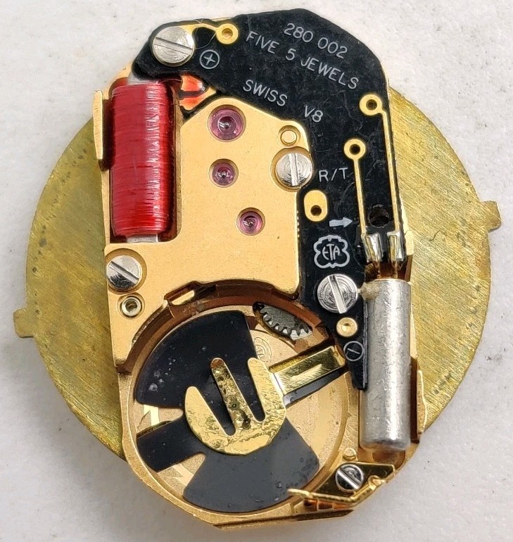 ETA Cal. 280.002 Swiss quartz watch movement Works