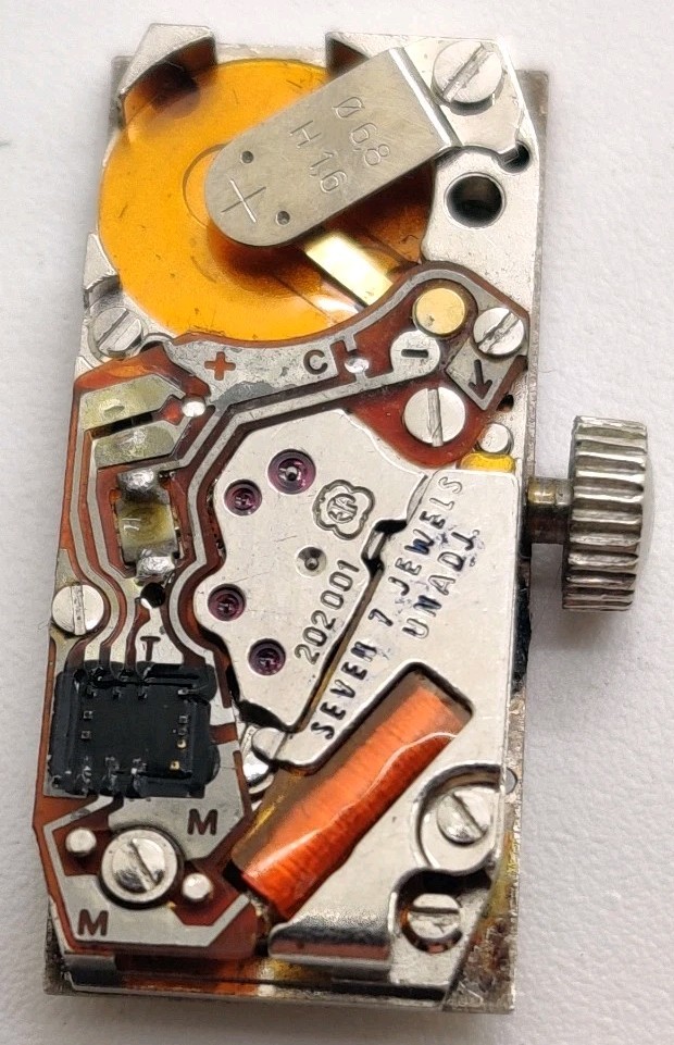 ETA Cal. 202.001 Swiss quartz watch movement For Repair
