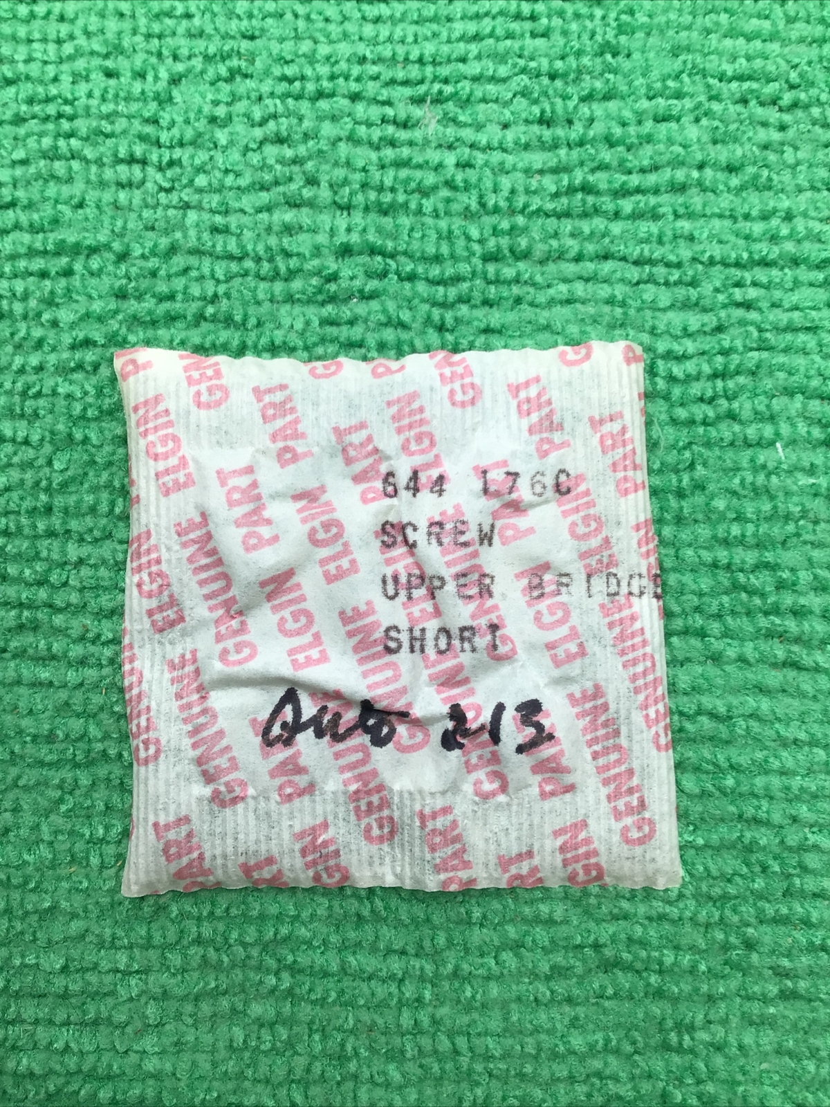 AS 1320 Part 51142B Upper Bridge Screw, Auto 213