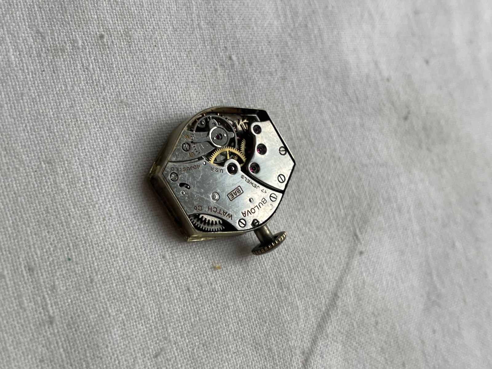 Bulova 8AE – movement for mens watch AS IS, lot2007
