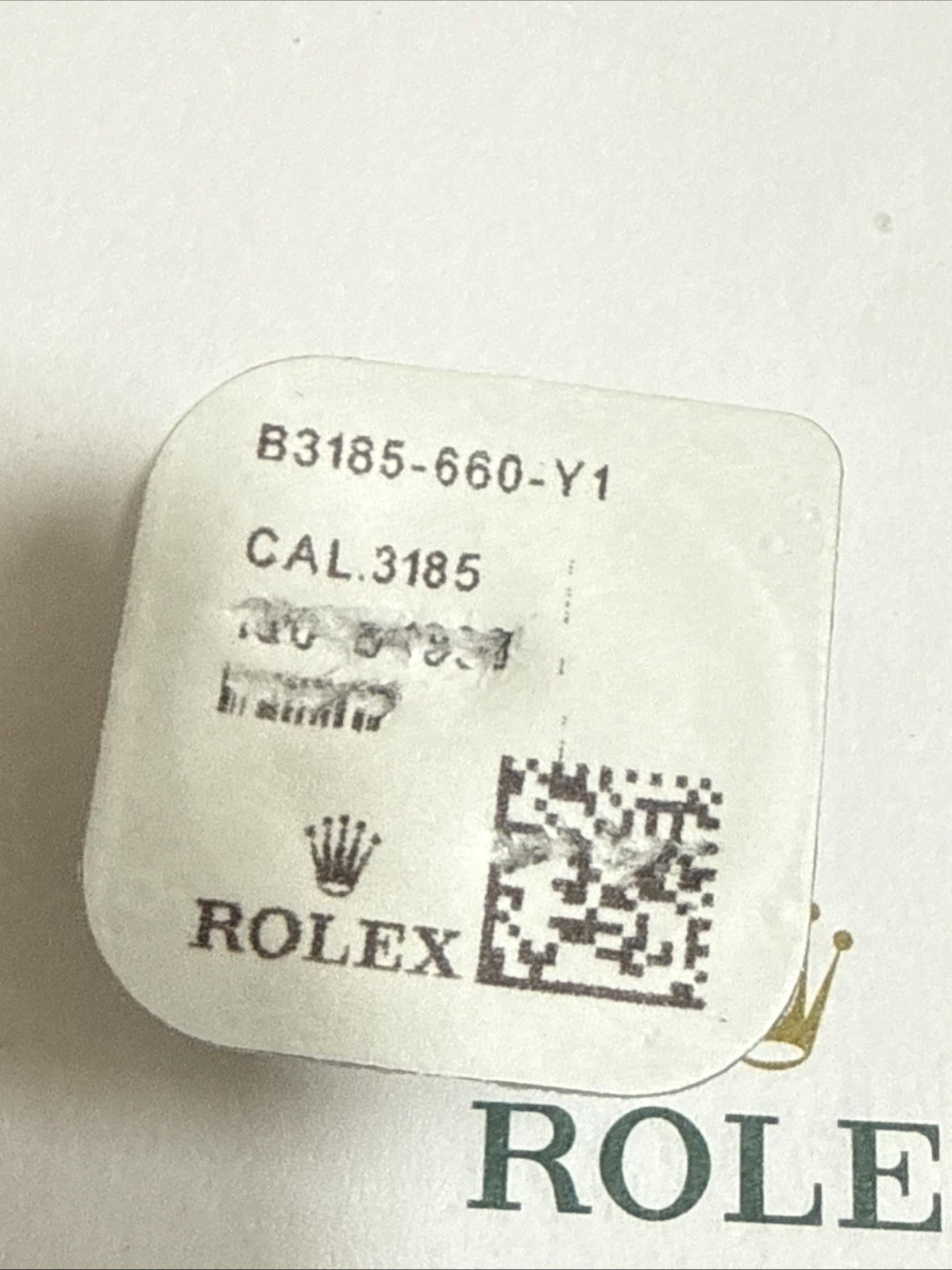 GENUINE Authentic Rolex 3185 660 Jumping Hours Module Wheel Factory Sealed