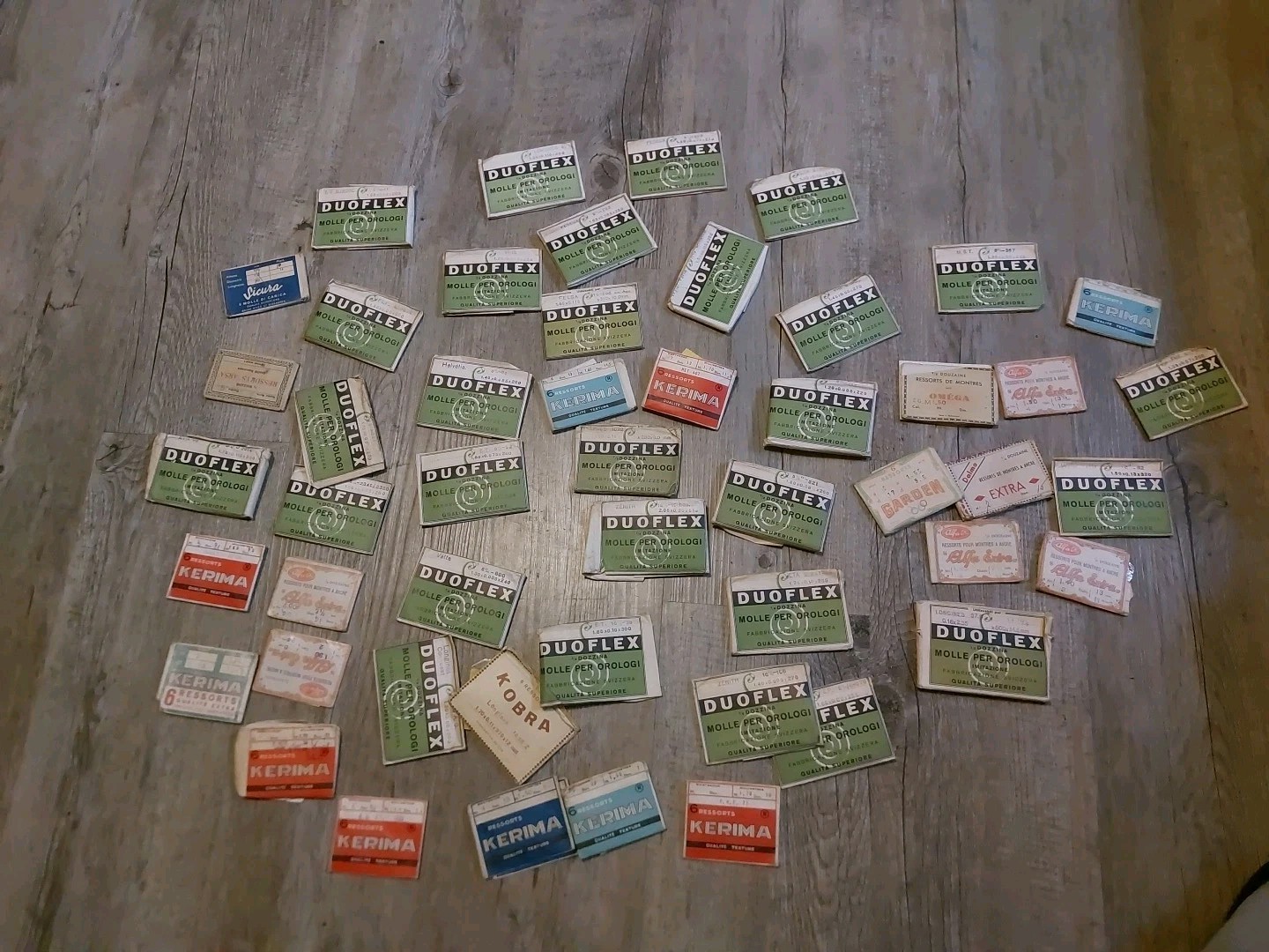 Vintage Spring Spare Parts Vintage Watches Lot