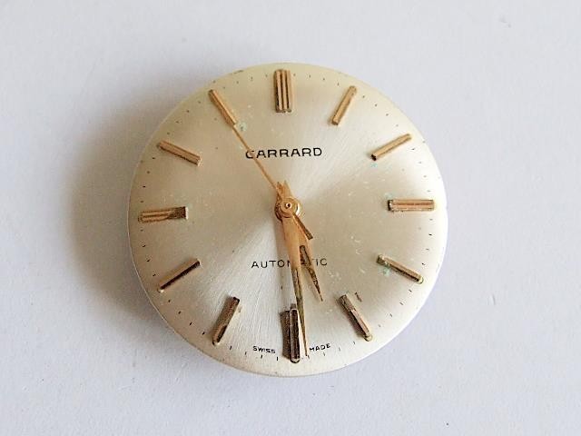 ETA 2451 Garrard automatic watch movement, running