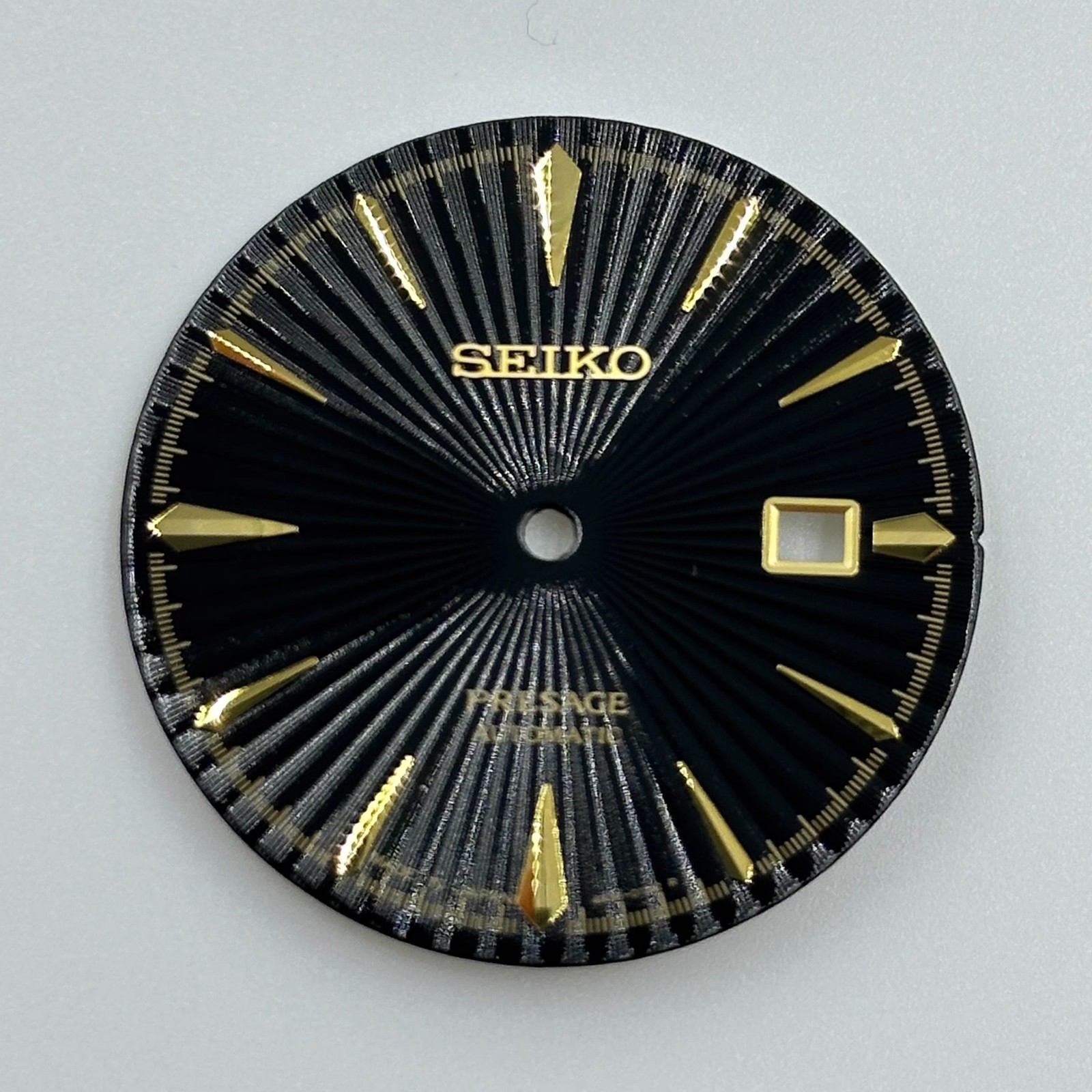 35mm Cocktail Stripes Watch Dial No Lume for Nh35 Movement Modification Accessor