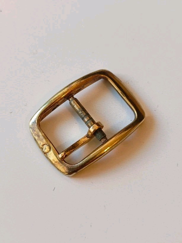 Omega Watch Buckle Vintage Gold 12mm Steel Watch Buckle
