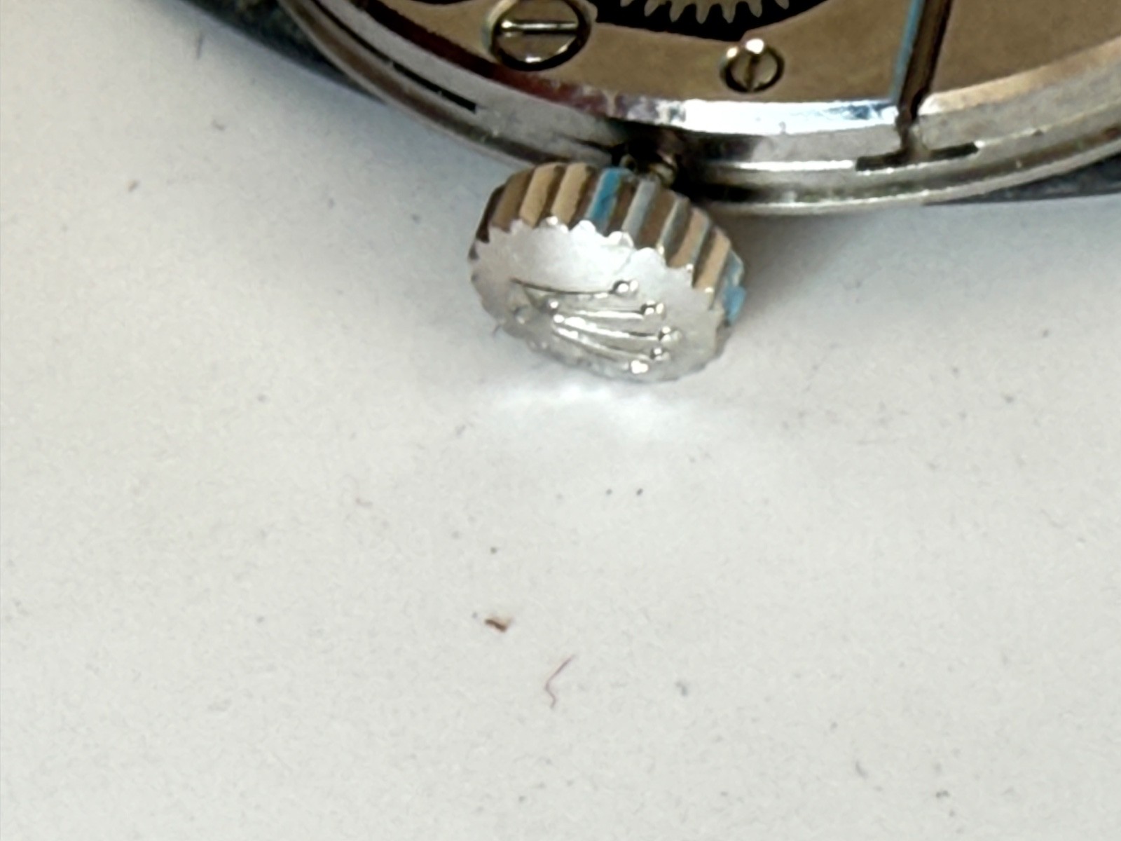 ROLEX Cellini Movement Cal.1600 Hand Ladies gray Dial size 19mmx 23mm working