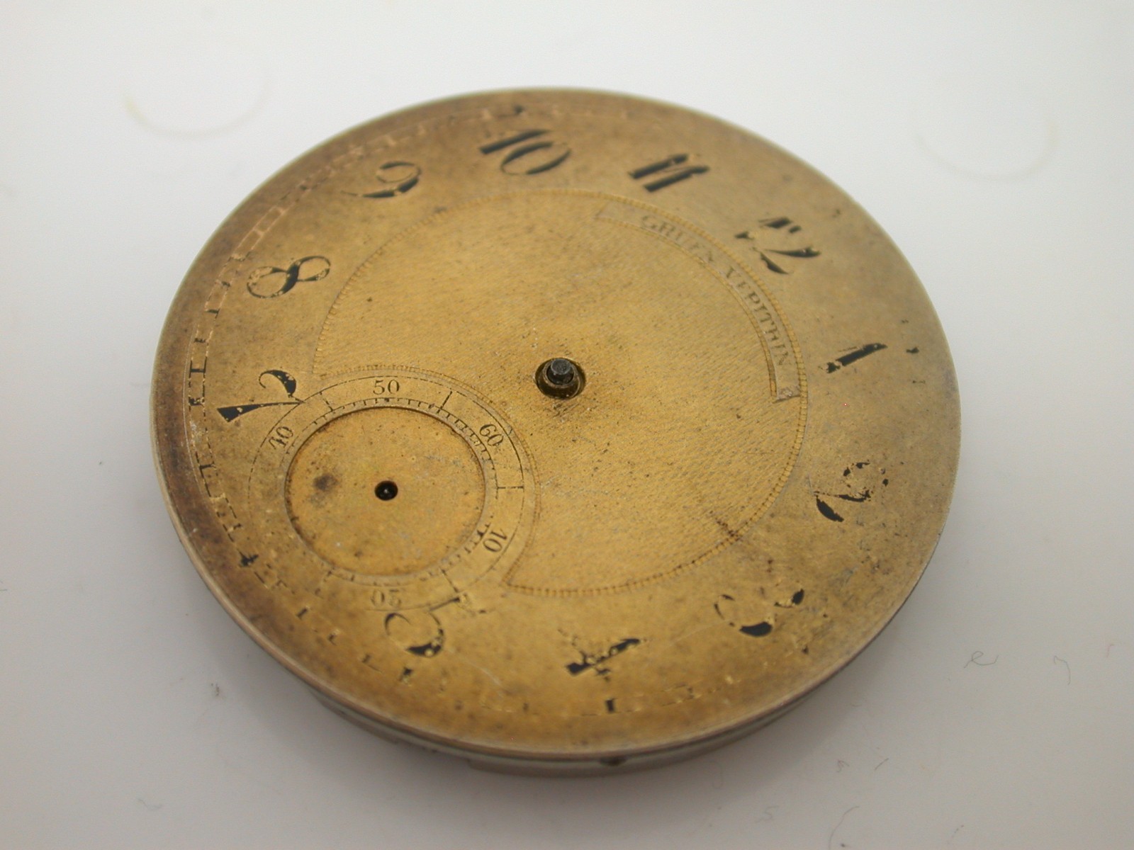 GRUEN VERITHIN, 17 JEWEL, SERIAL # 453074, 17 LIGNE MOVEMENT – 35MR22