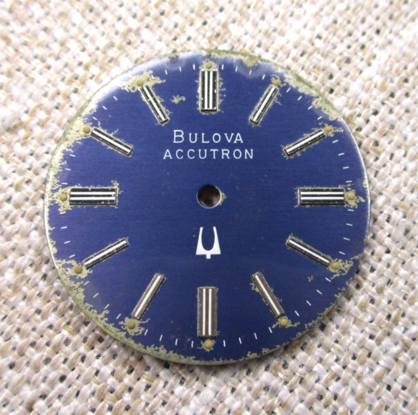 Bulova Accutron dial for movement cal 2180