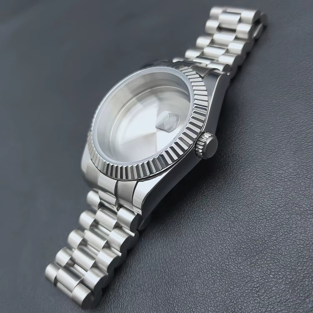 36Mm/40Mm Sapphire Glass Watch Case Fit NH35 NH36 NH34 ETA2824 2836 Mingzhu DG28