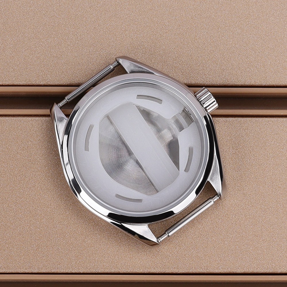 30.3mm Luxury Diver Watch Case Brushed 316 STEEL For Miyota 2035 Quartz Movement