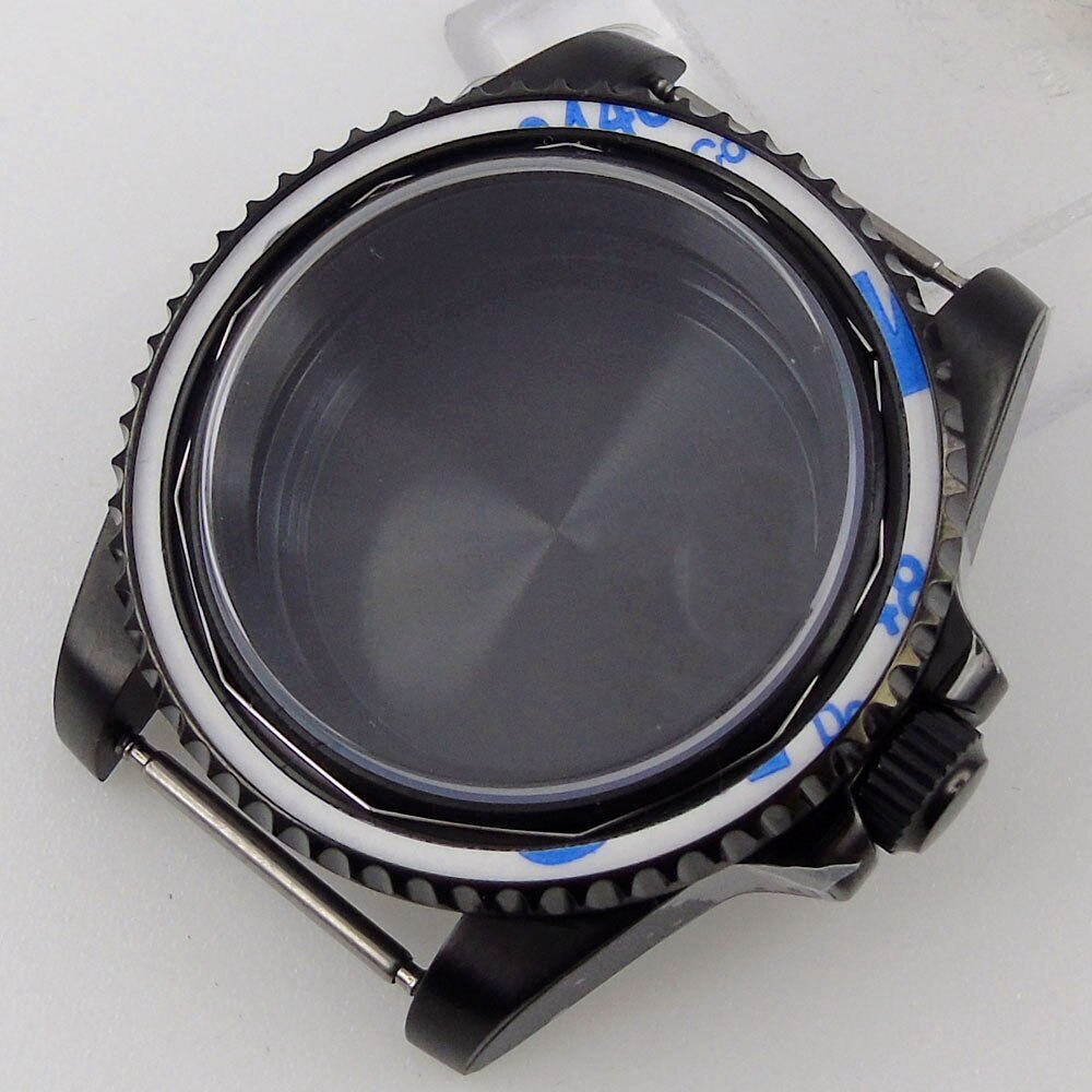 200M Waterproof 40mm SUB Dive Watch Case for NH35A NH34 GMT 120 Clicks Sapphire