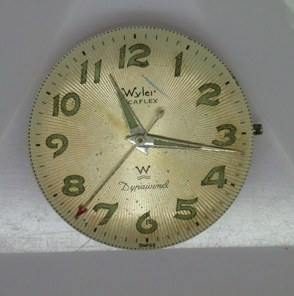 WATCHMAKERS – WYLER WATCH CO 17 JEWEL MOVEMENT – VINTAGE PARTS – 33MF1