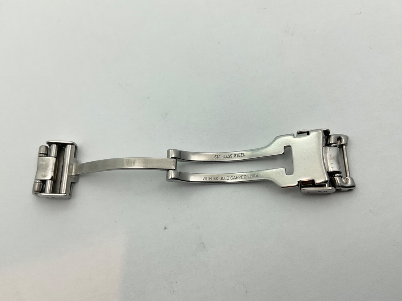 Authentic Ladies EBEL 1911 188901 Stainless Steel & 18k gold capped Clasp 1394