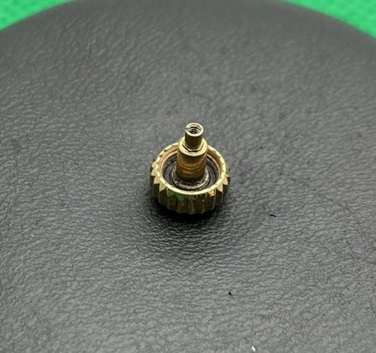 Genuine Rolex 24-600-8 18k Yellow Gold 6mm Winding Crown Refurbished (J14)