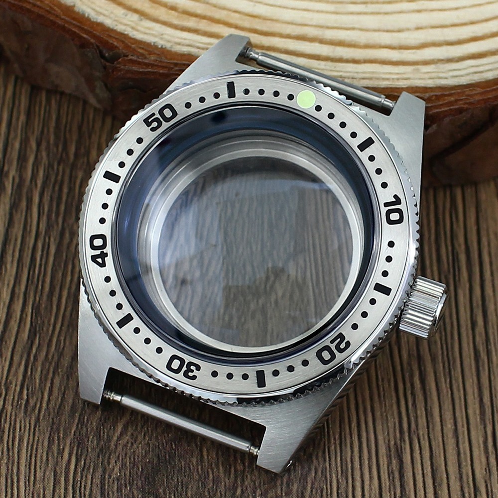 Sapphire 40mm Watch Case Modify Seiko 62MAS Mod 10ATM For Seiko NH35 34 NH36 38
