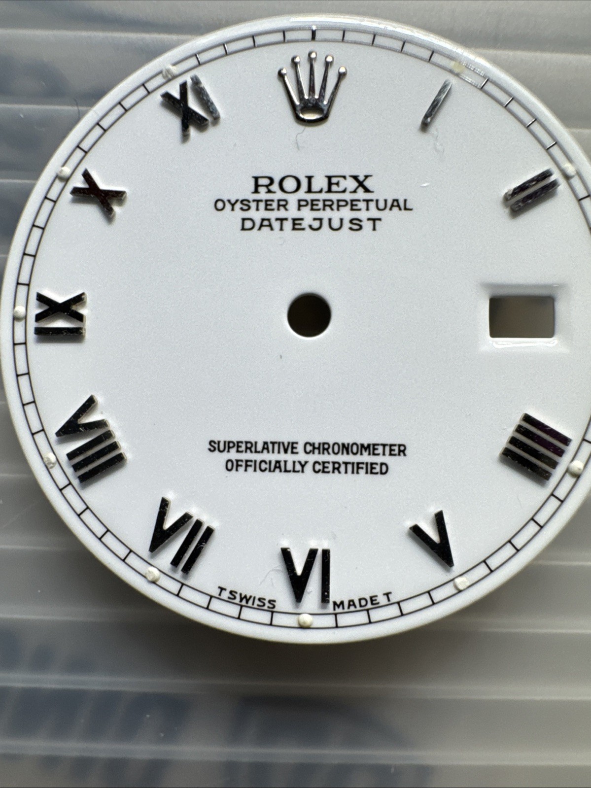 100% Rolex Datejust 36mm 16231/116231 White Sliver Roman