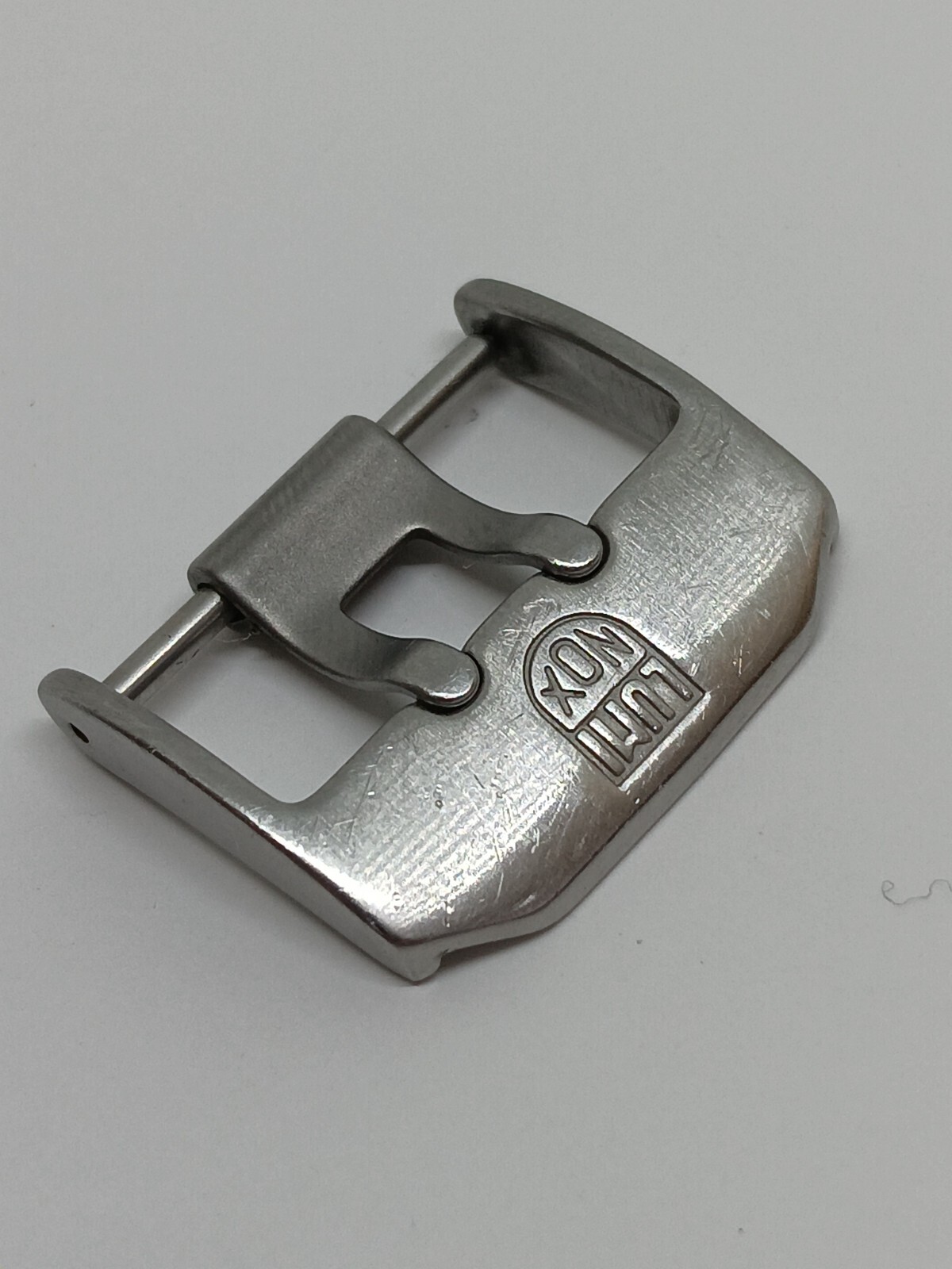 Genuine Luminox OEM 23mm Silver S/Steel Tang Pin Navy Seal Sea Anu Buckle